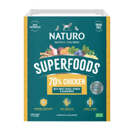Naturo Adult Dog Chicken Superfoods - Grain Free Dog Food | 395g Tray