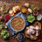 Naturo Adult Dog Chicken Superfoods - Grain Free Dog Food | 395g Tray