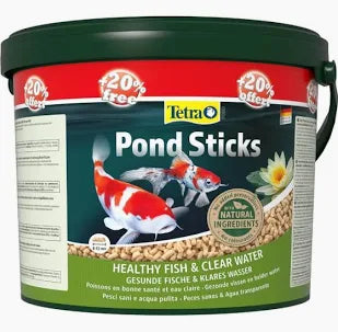Tetra Pond Food Sticks 10L + 2L Free