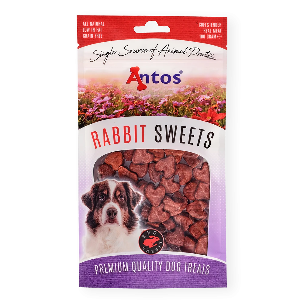 Antos Rabbit Sweets Single Protein Treats 100g