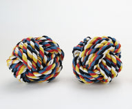 Woven Rope Dog Ball 9cm