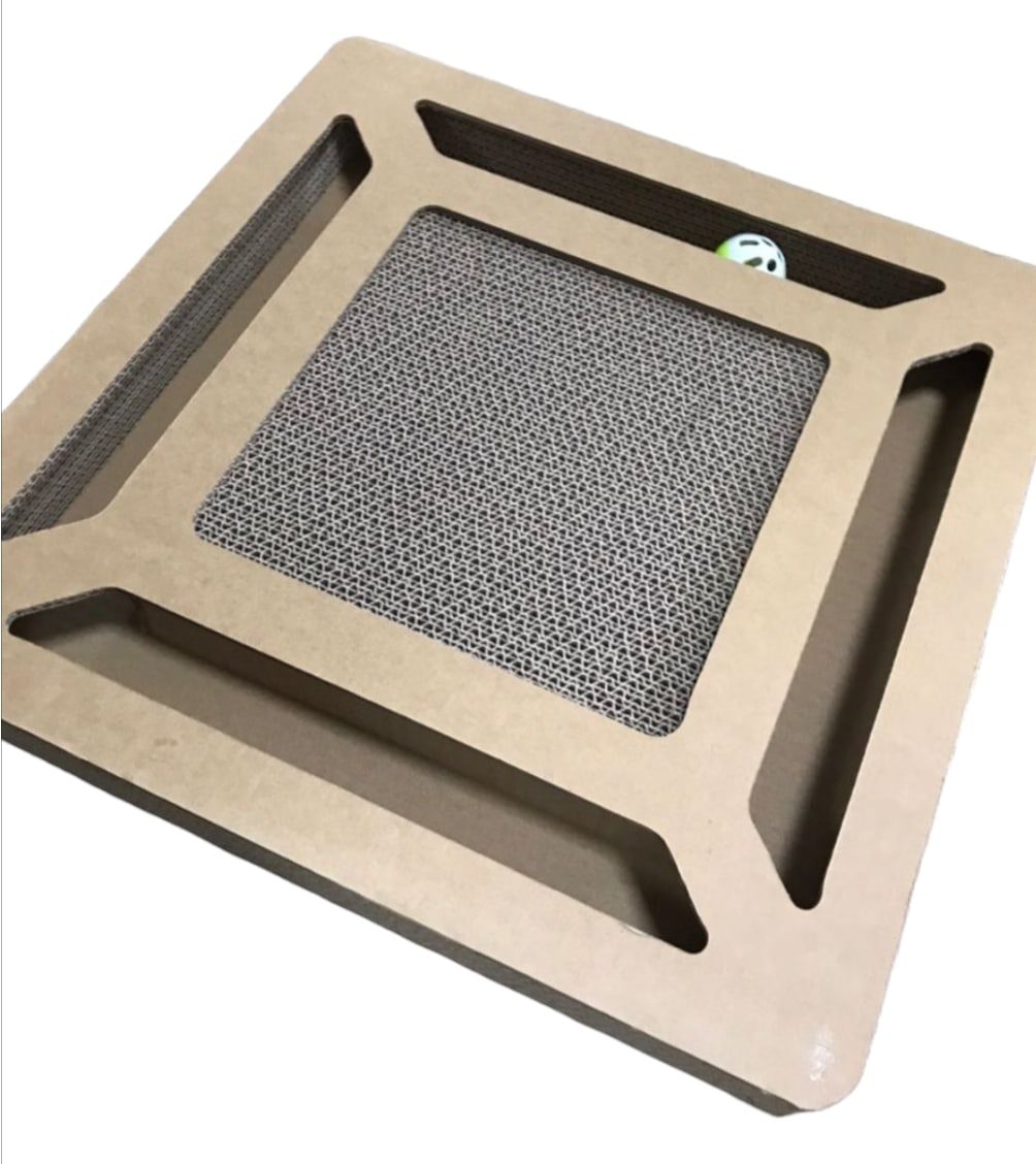 VPS Ball Track Square Cat Scratcher