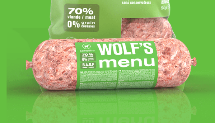Wolfs Menu Lamb Sensitive Roll 1kg