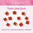 Antos Meaty Tinsel Christmas Cat Treats 30g