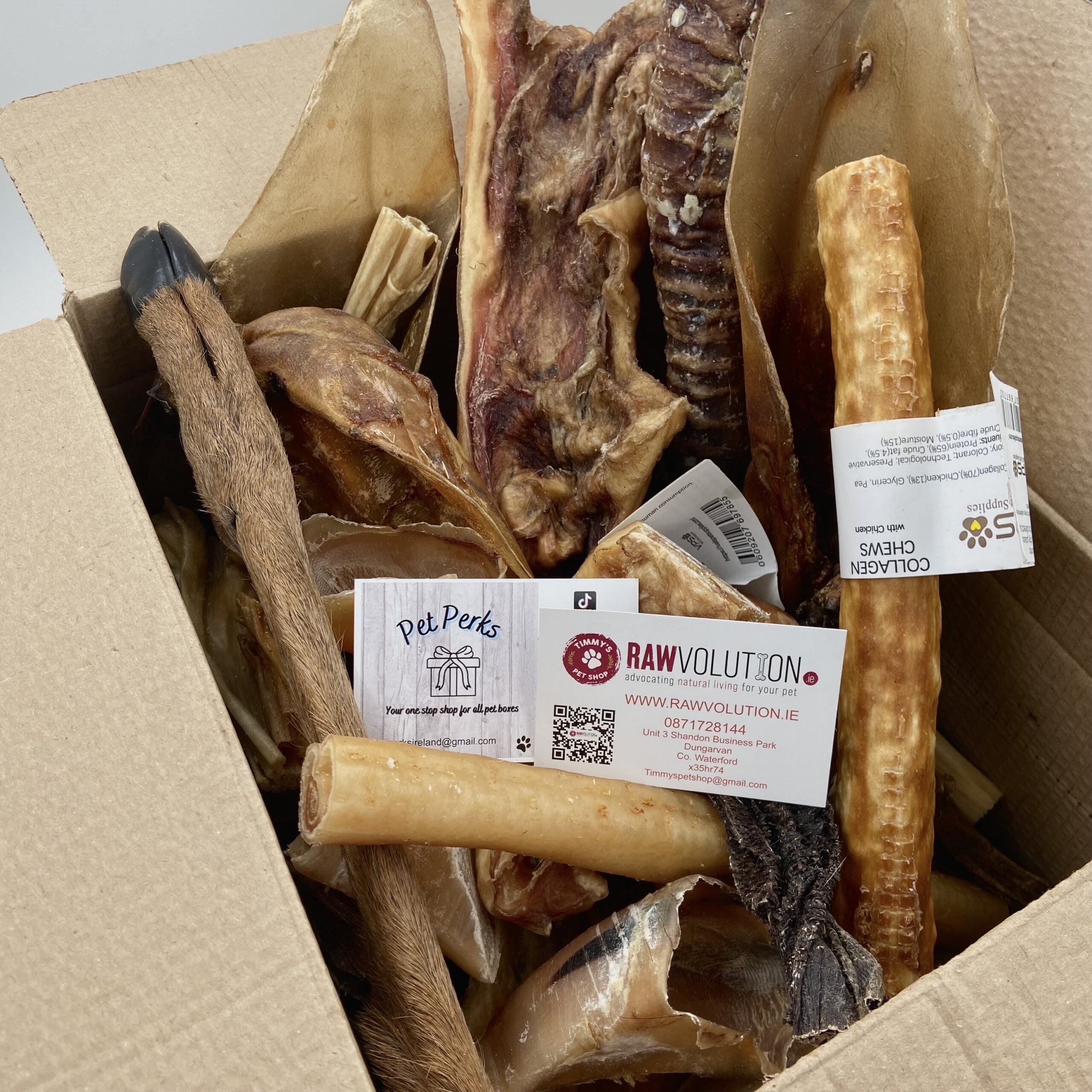 The Tough Chewers Dog Treat Box