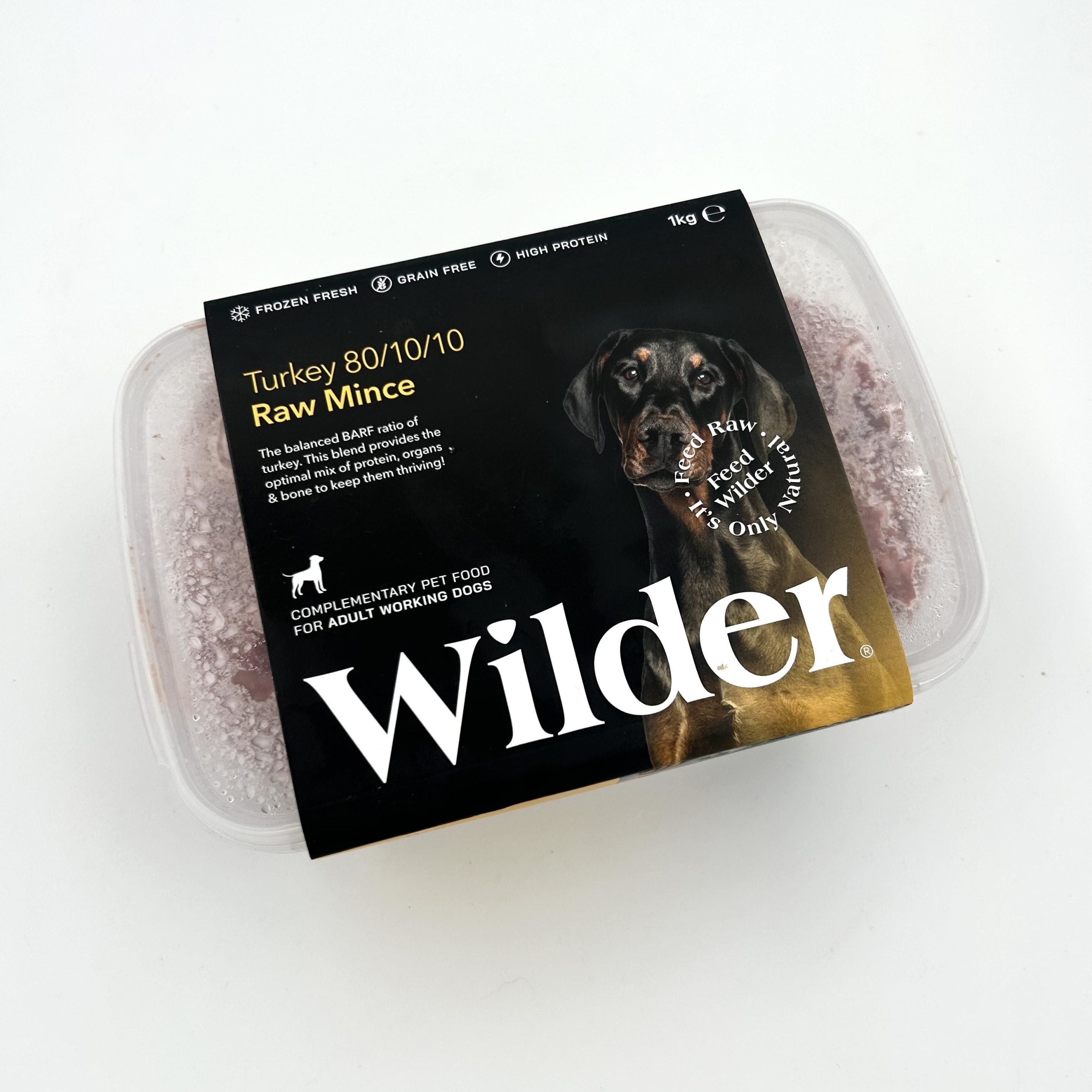 Wilder Irish Turkey 80/10/10 Mince 1kg