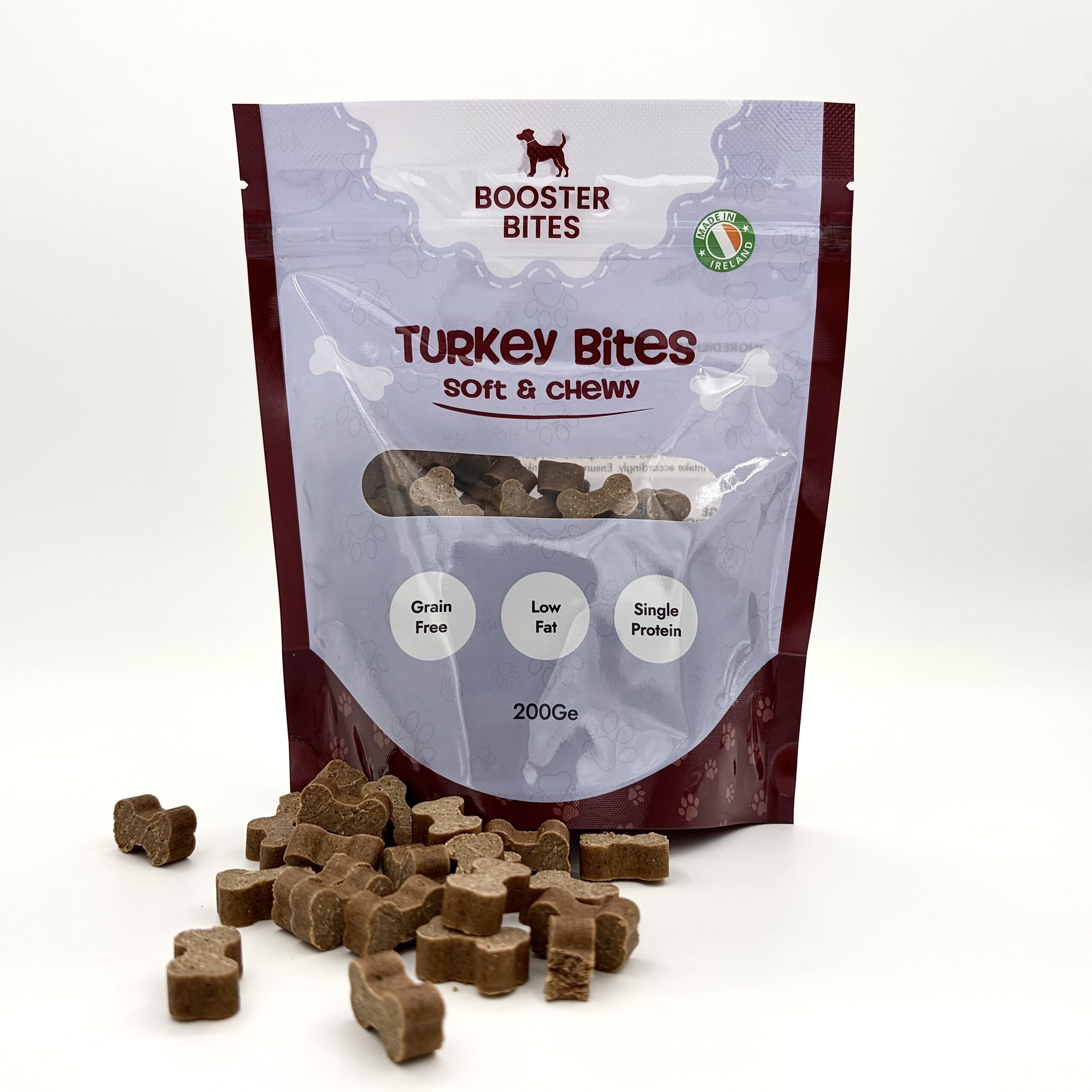 Booster Bites Grain Free Turkey Bites 200g