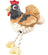 Flamingo Turkey with Rope Legs