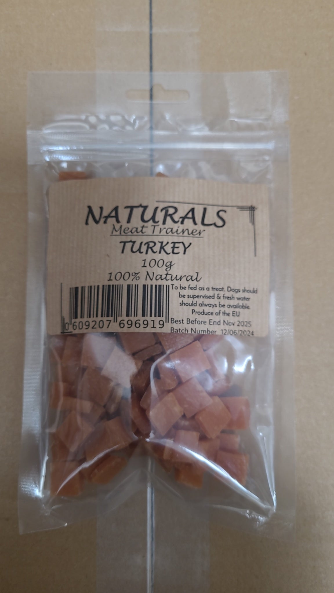 Naturals Fillet Turkey Trainers 100g