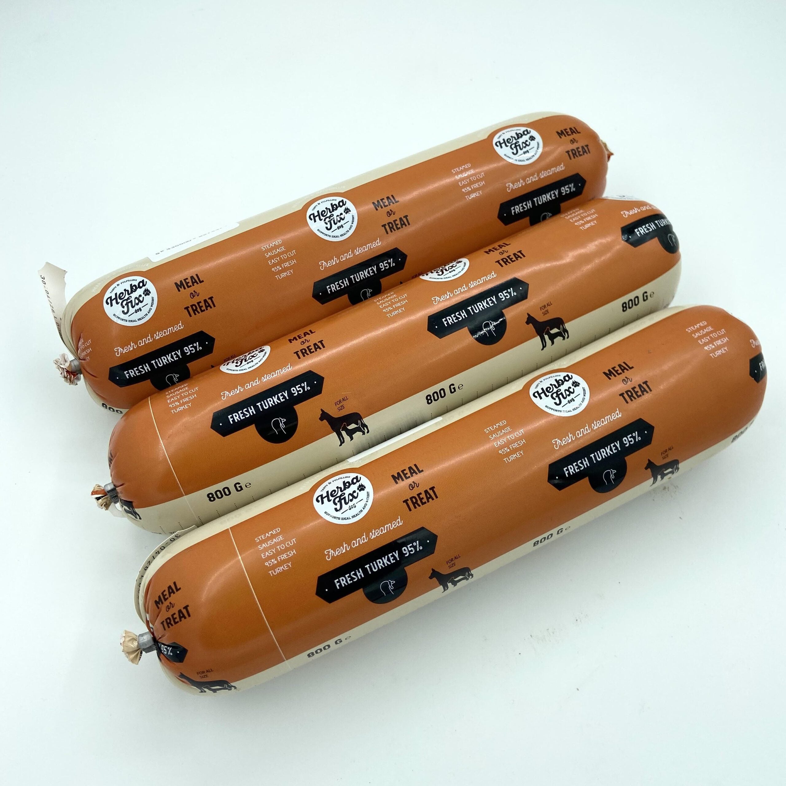 Herbafix Steamed Turkey Sausage 800g