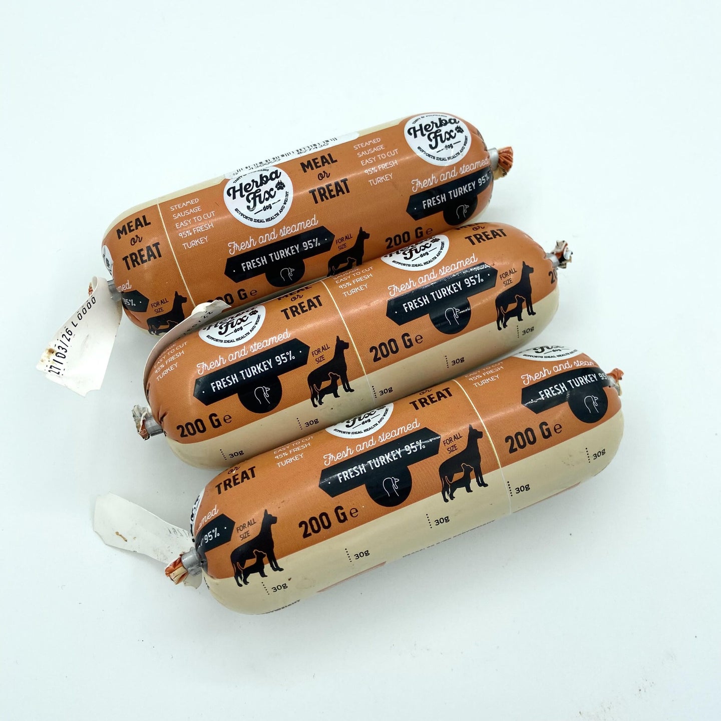 Herbafix Steamed Turkey Sausage 200g