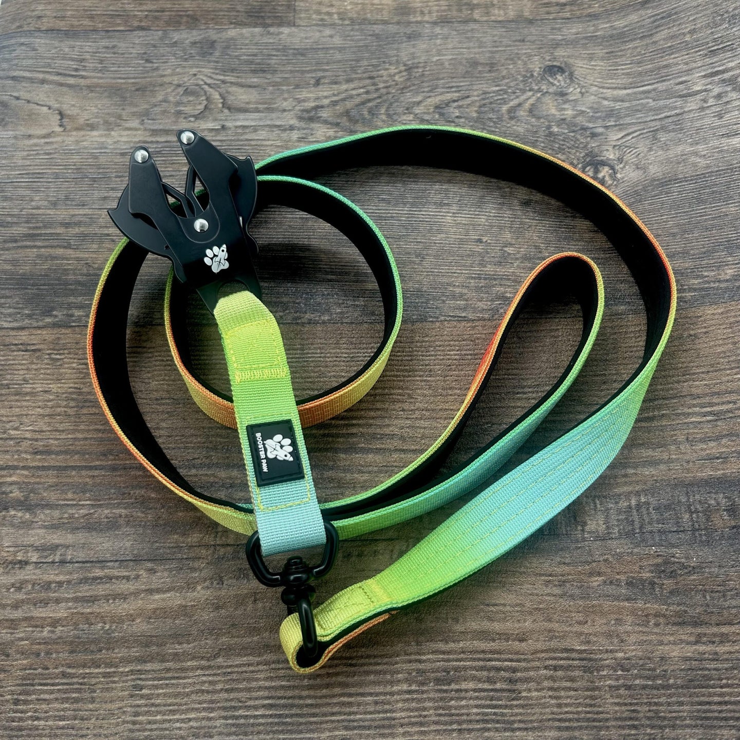Booster Paw Rainbow Tactical Dog Lead 120cm