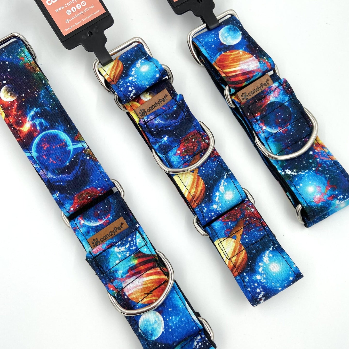 CandyPet Galaxy Martingale Collar