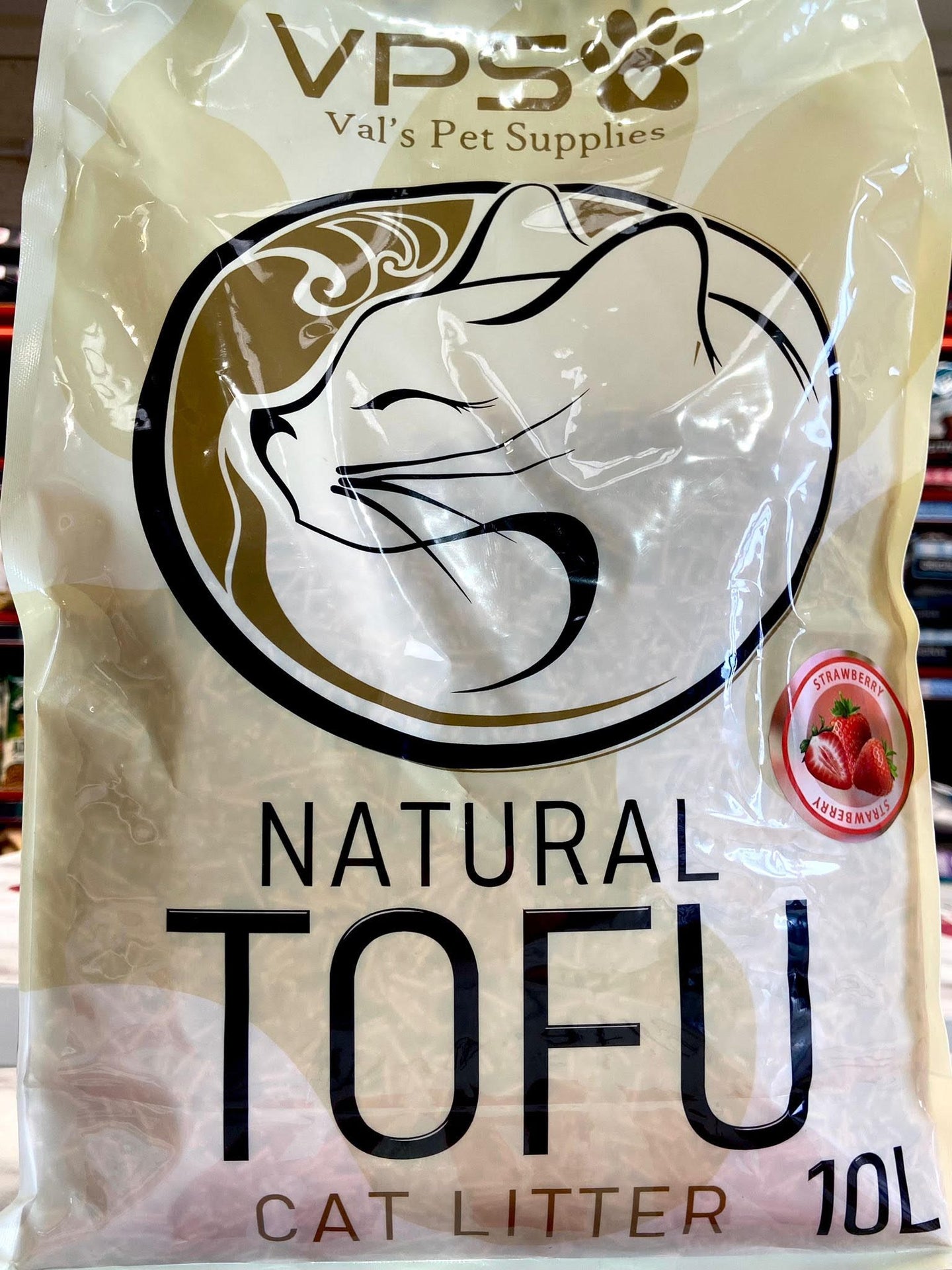 VPS Natural Tofu Cat Litter 10L