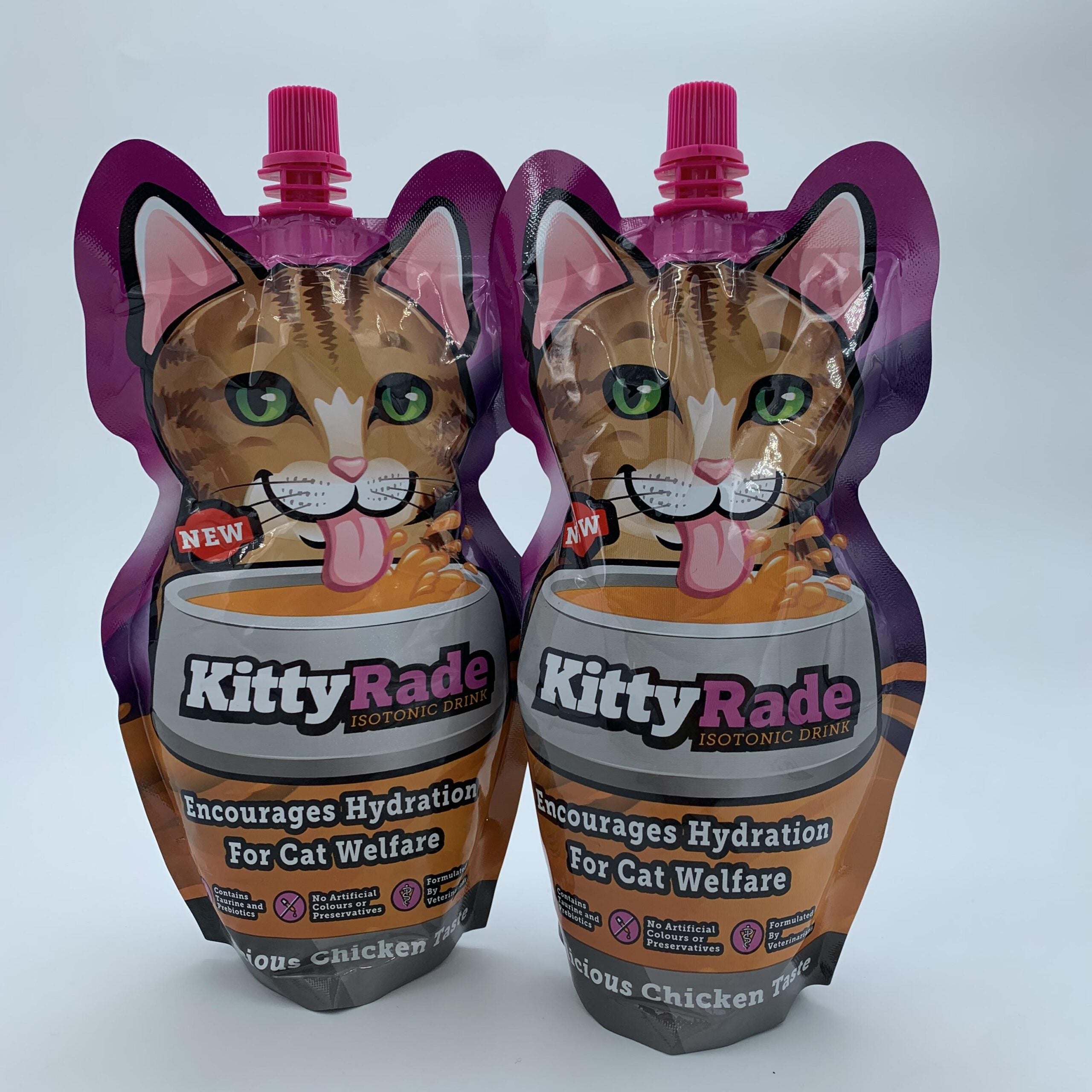KittyRade Chicken Prebiotic Drink for Cats 250ml