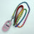 Panda Nylon & Chain Rainbow Lead
