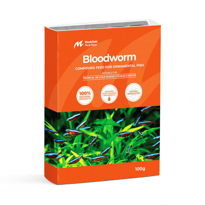 Monkfield Nutrition | Frozen Bloodworms 100g