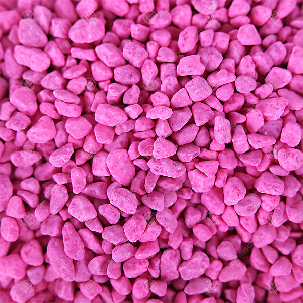 Betta Choice Vivid Pink Aquarium Stones 5kg
