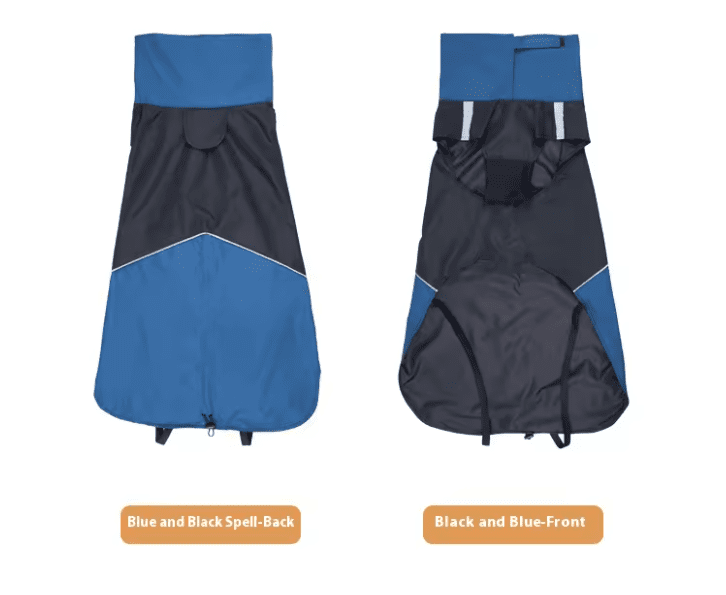Weatherproof Dog Jacket Blue & Black