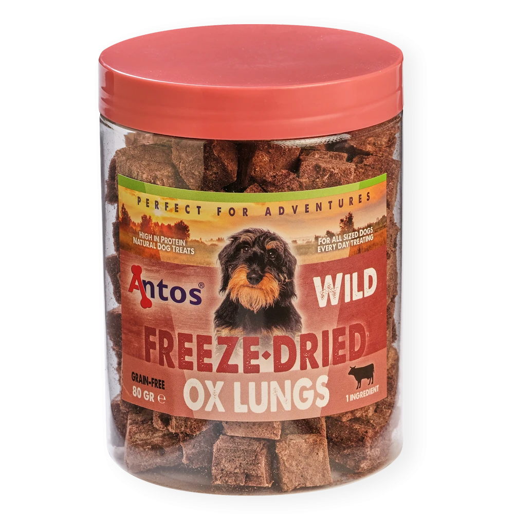 Antos WILD Freeze Dried Beef Lung 80g