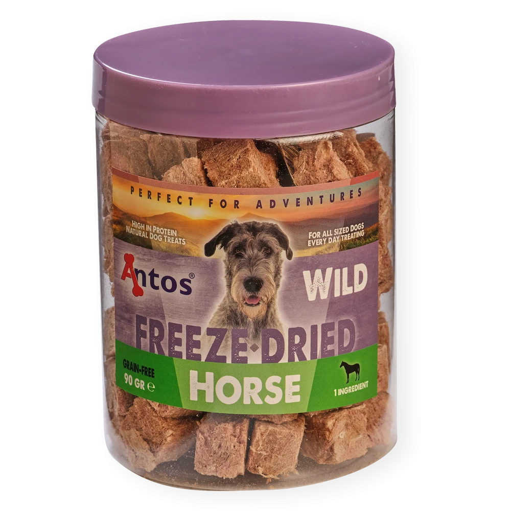 Antos WILD Freeze Dried Horse Treats 90g