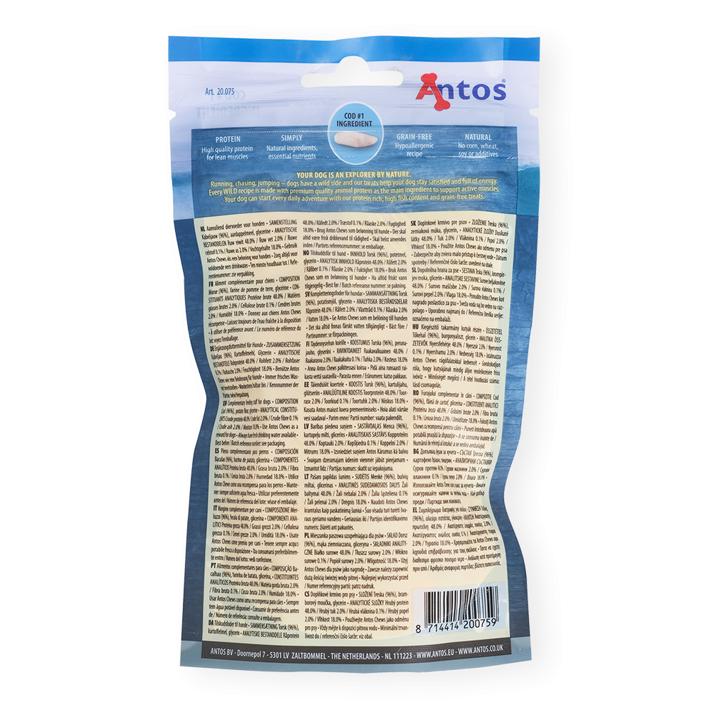 Antos WILD Cod Coins 80g