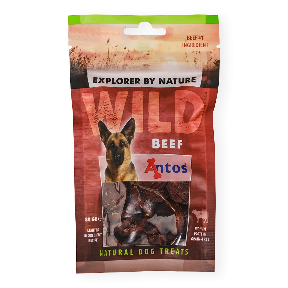 Antos WILD Beef Coins 80g