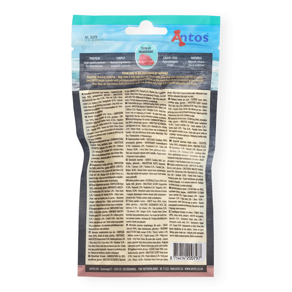 Antos WILD Tuna Coins 80g