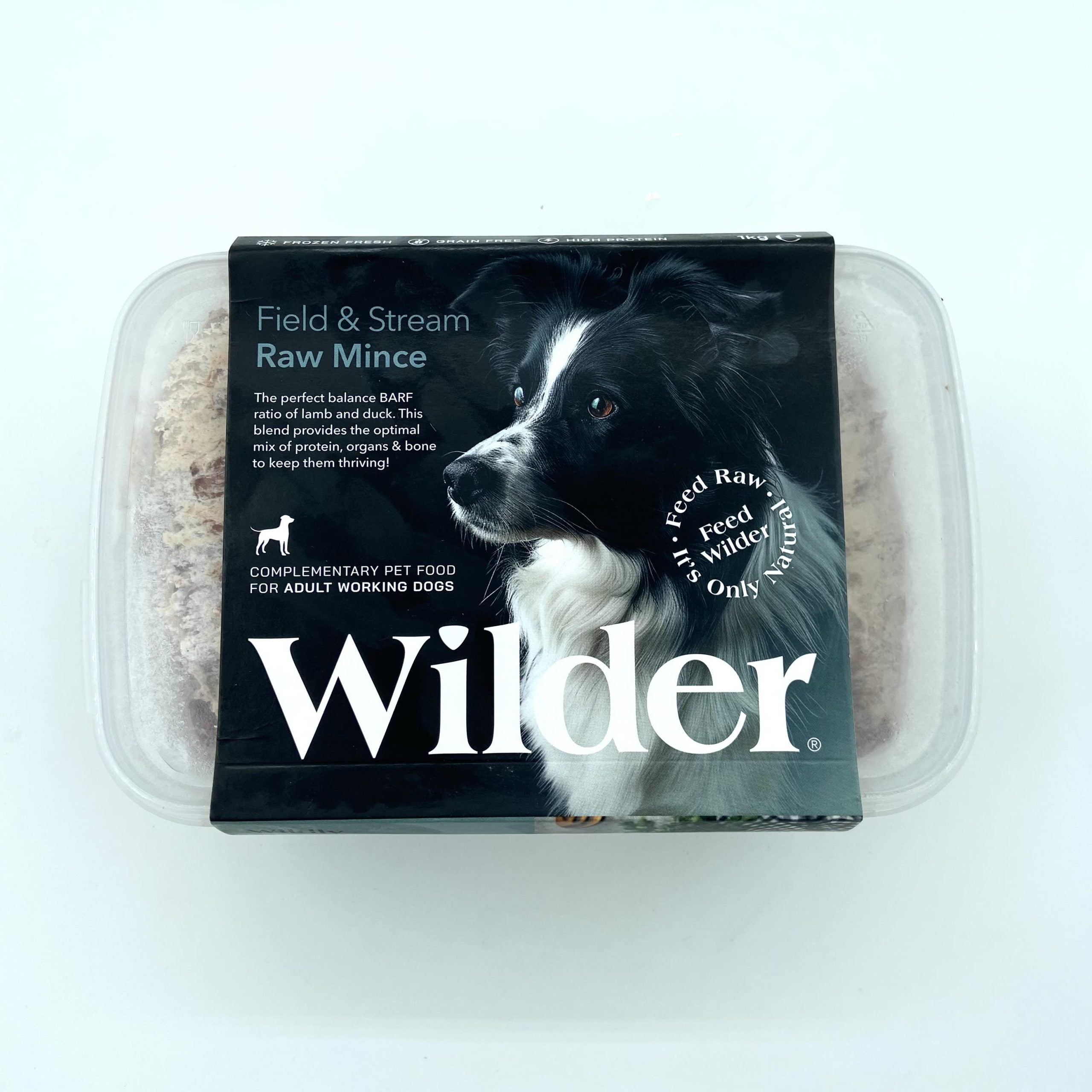 Wilder Irish Field & Stream Raw Mince 1kg
