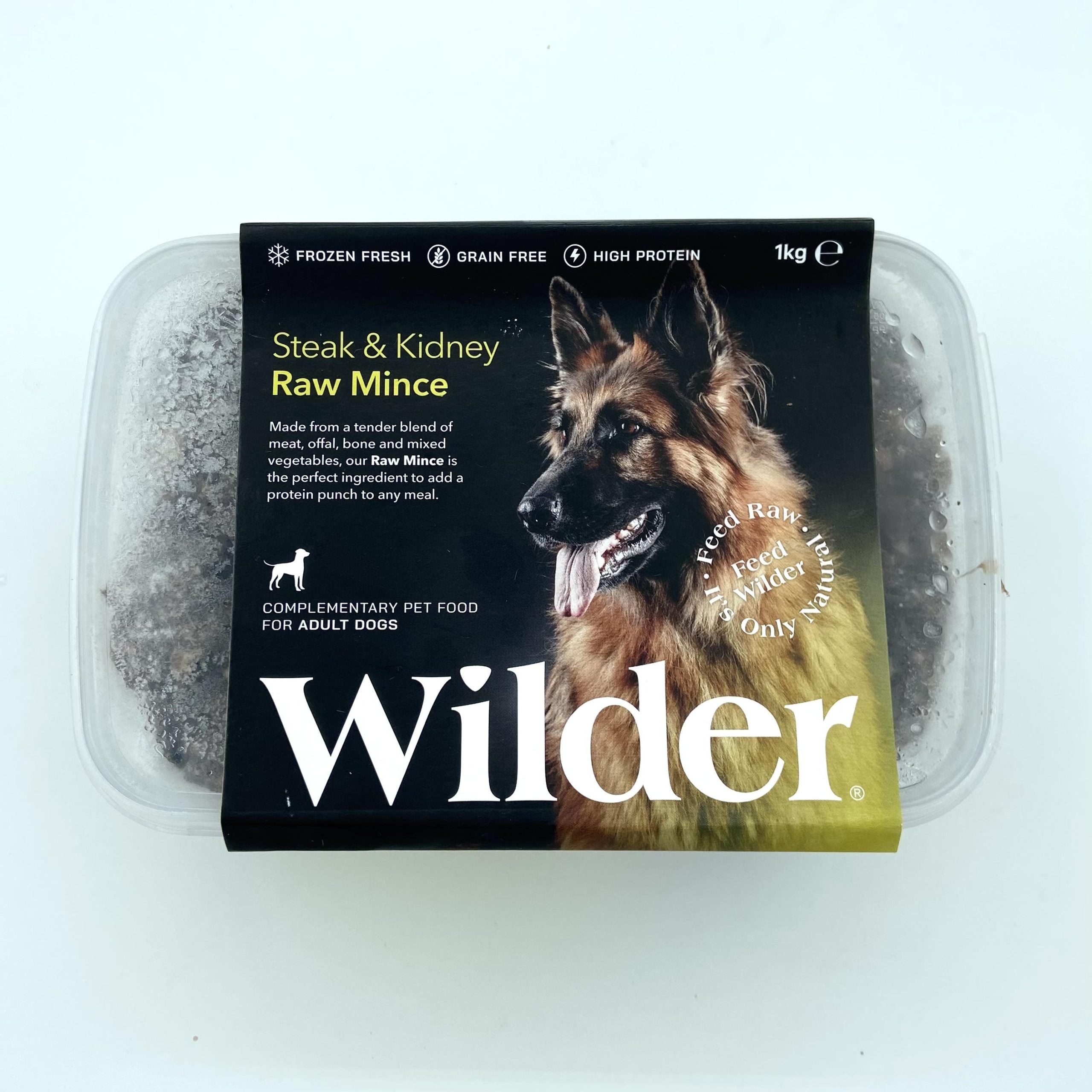 Wilder Irish Steak & Kidney Raw Mince 1kg