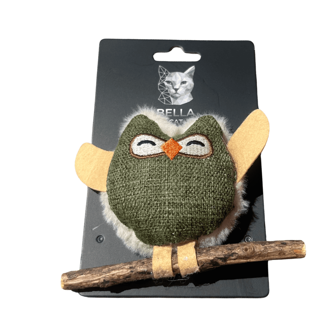 Bella Cat Toys | Owl & Stick