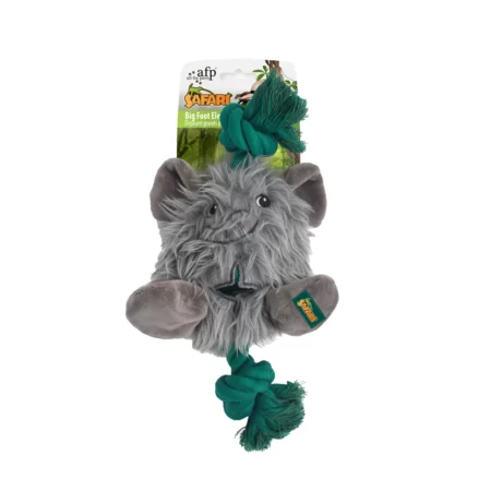 AFP Safari Dog Toy Big Foot Elephant