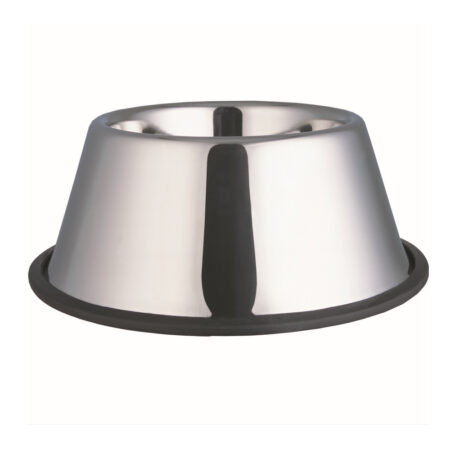 Cheeko Stainless Steel Non Tip Spaniel Bowl 960ml