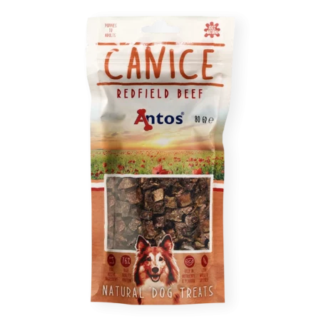 Antos Canice Redfield Beef Dog Treats 80g