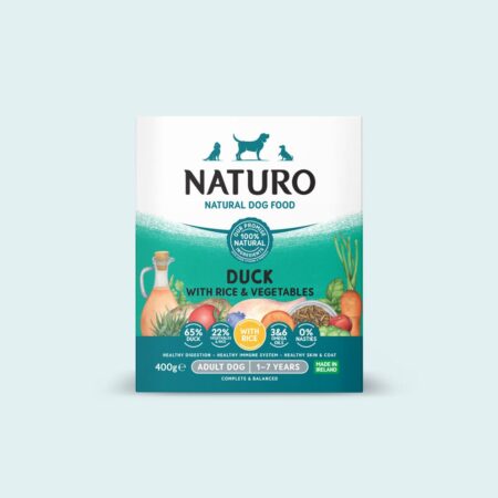 Naturo Duck with Rice & Vegetables 400g