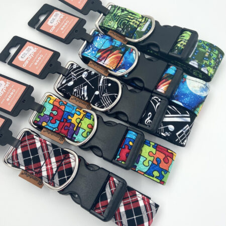 CandyPet Cotton Click Thick Collars & Leads
