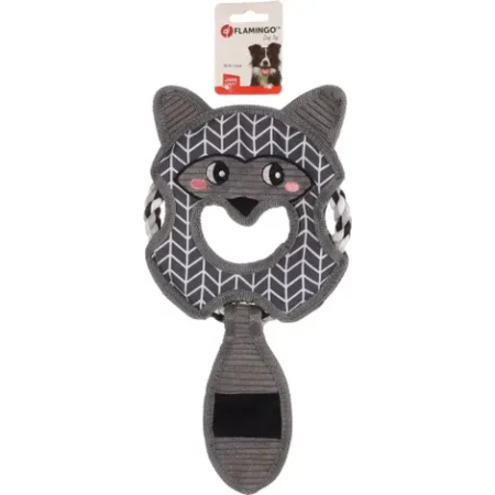 Flamingo Jokko Raccoon Rope Ring 39cm