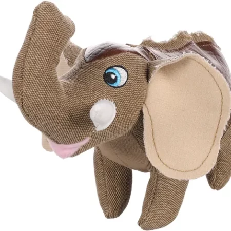 Flamingo Purza Elephant Dog Toy 30cm