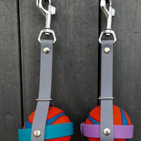 Biothane Boutique Clip On Dog Ball Holder